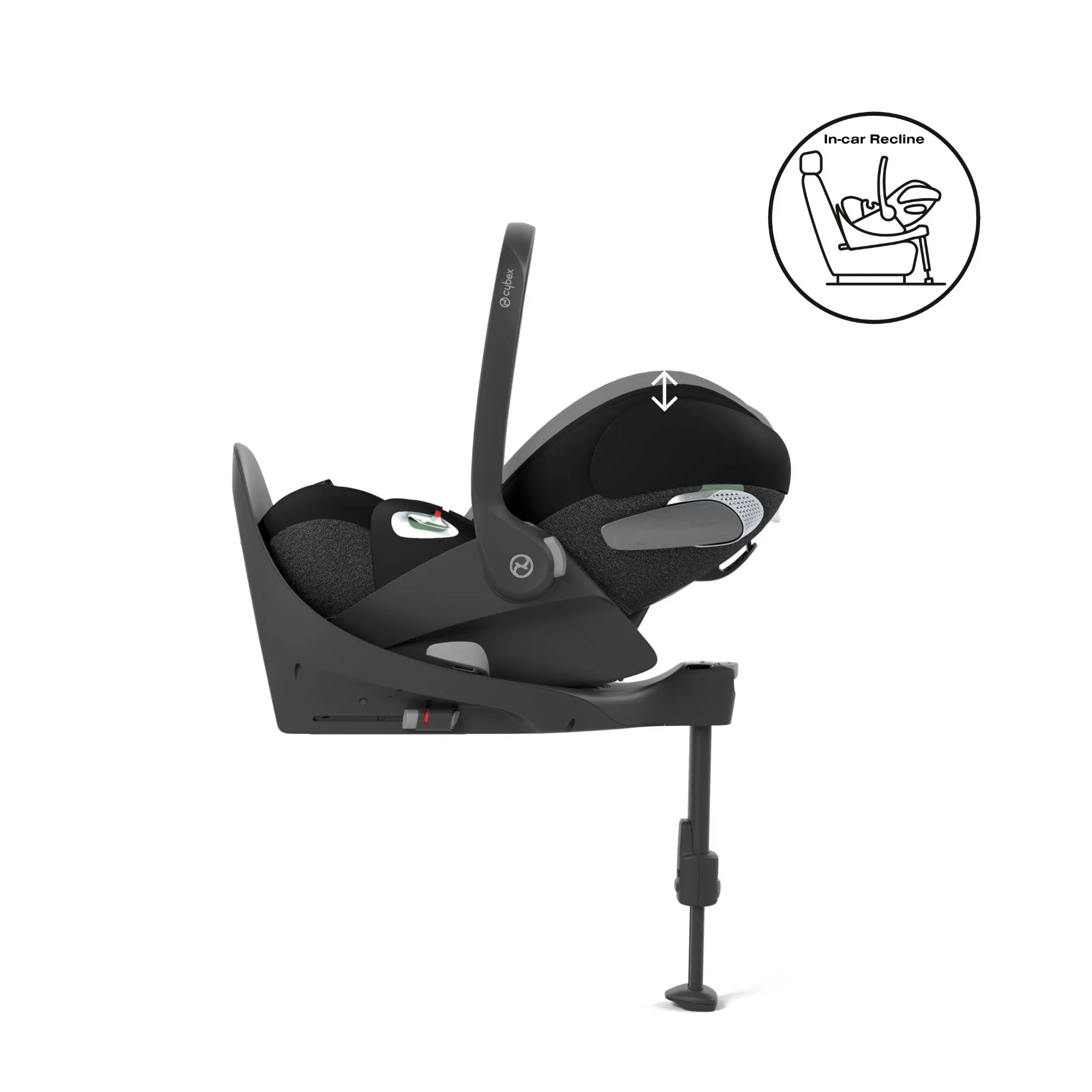 • Cybex, Cloud T i-Size Infant Car Seat, Sepia Black