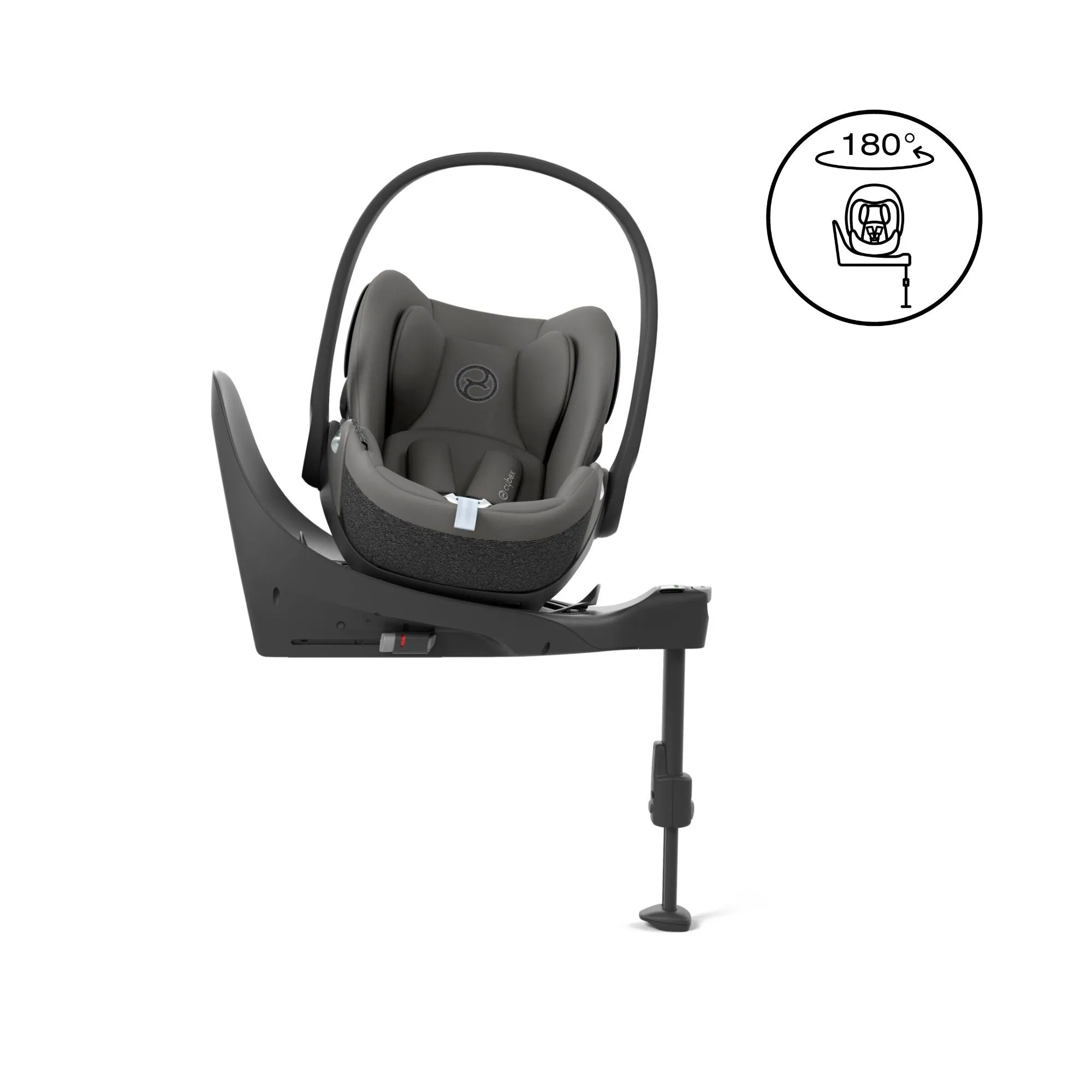 • Cybex, Cloud T i-Size Infant Car Seat, Sepia Black