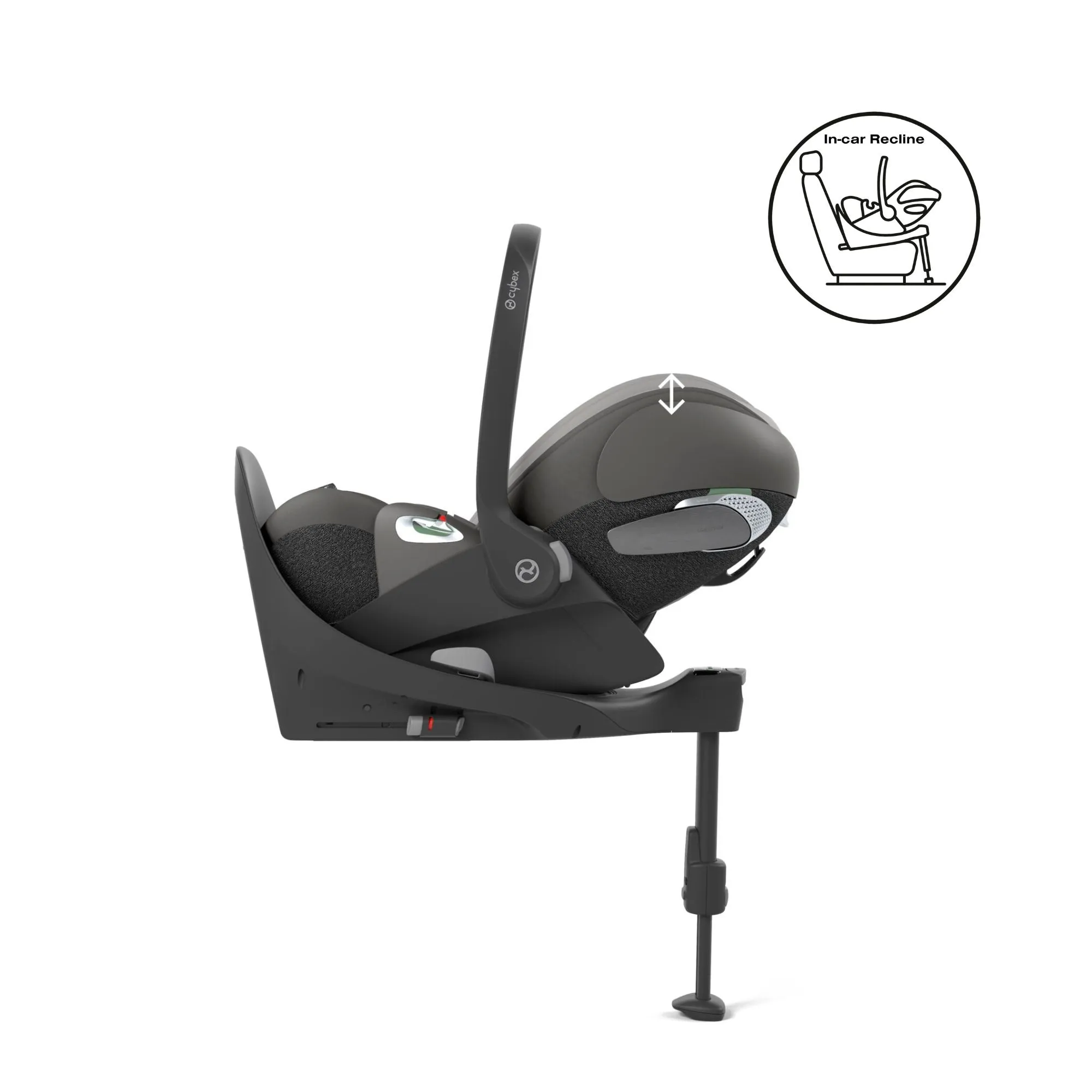 • Cybex, Cloud T i-Size Infant Car Seat, Sepia Black