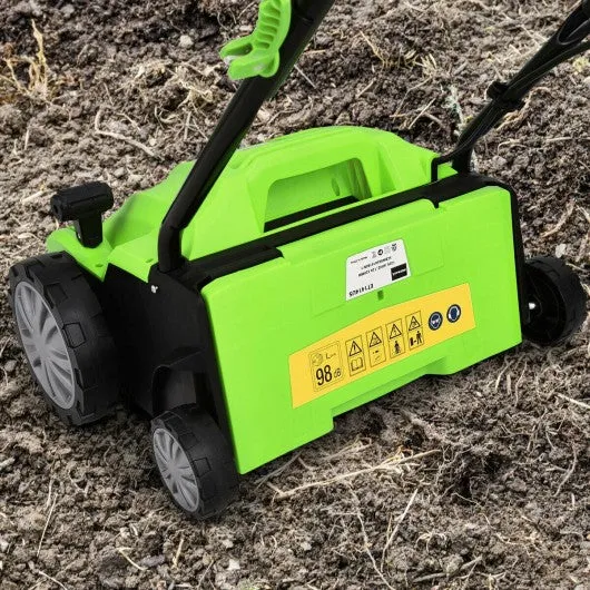 12Amp Corded Scarifier 13" Electric Lawn Dethatcher -Green