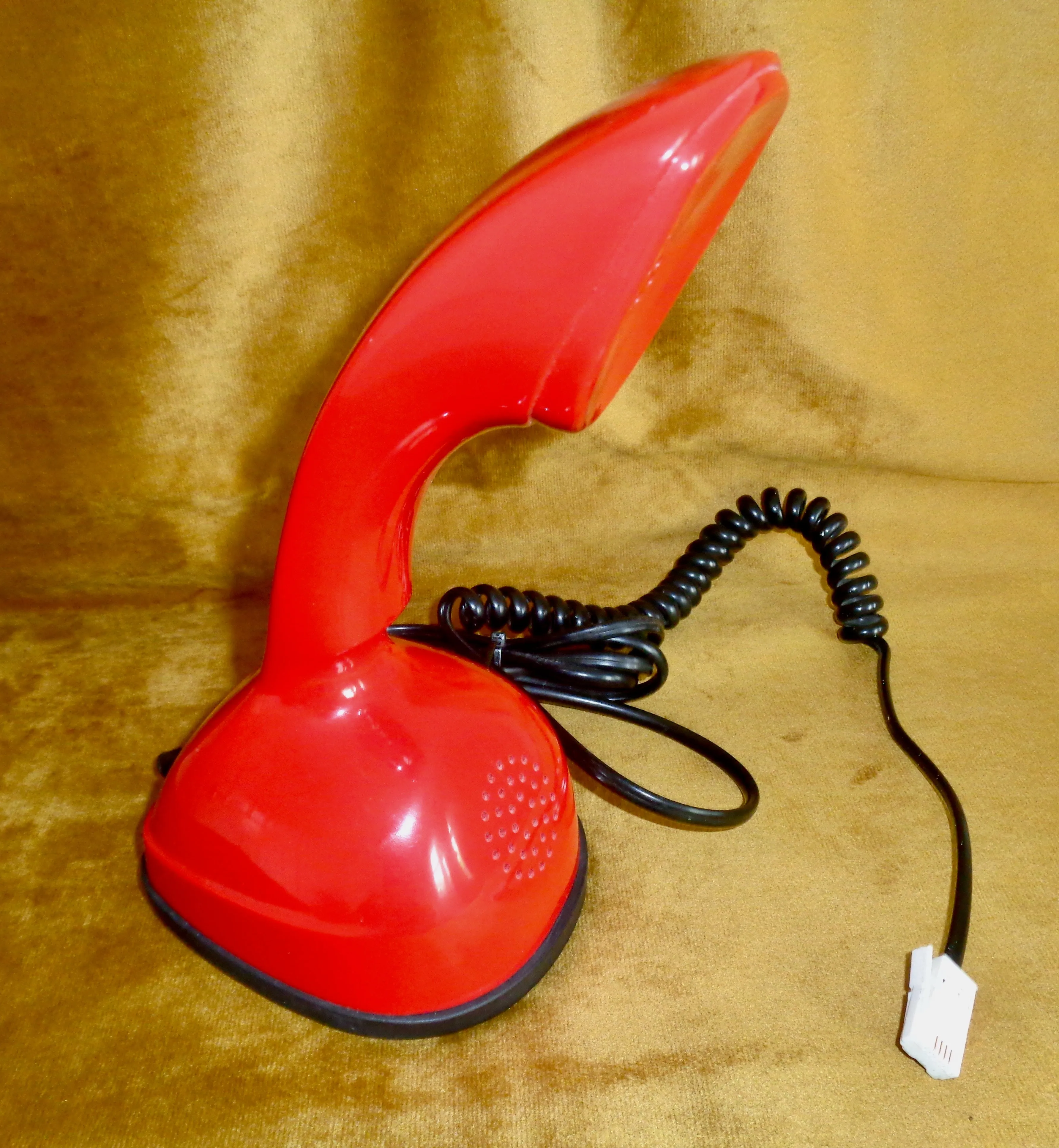 1980s Original Red Ericofon 600 Telephone By Ericsson