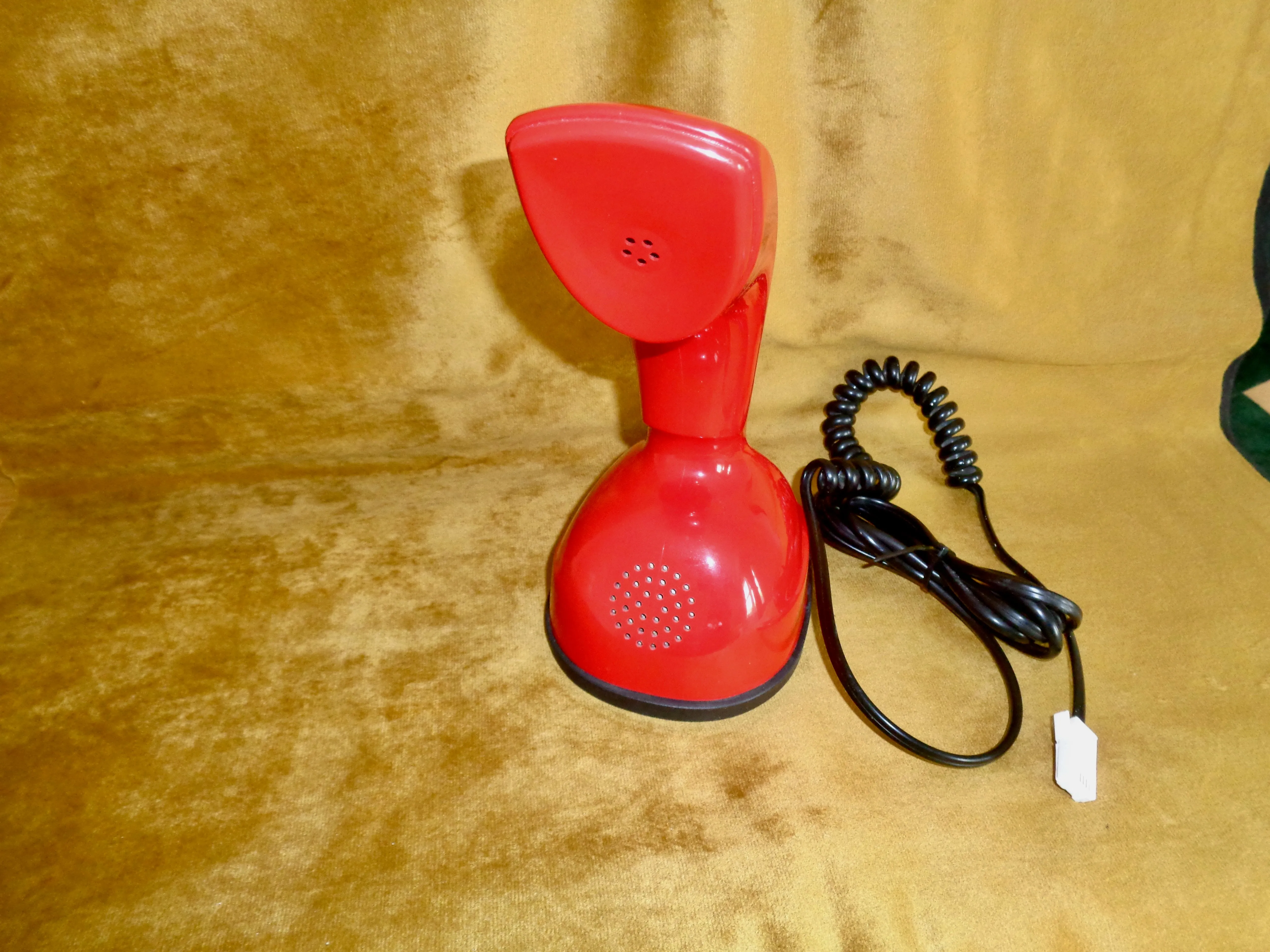 1980s Original Red Ericofon 600 Telephone By Ericsson