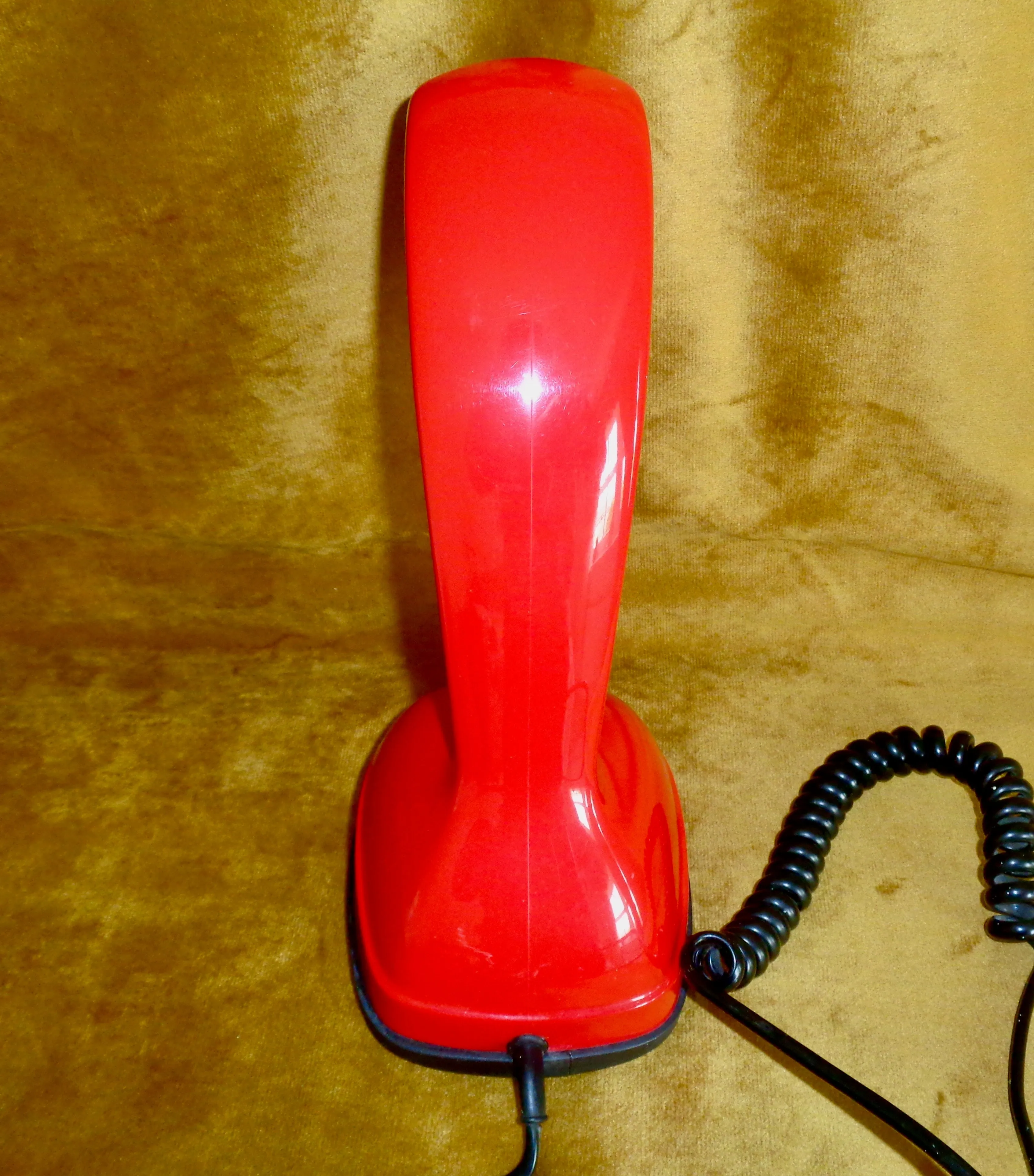 1980s Original Red Ericofon 600 Telephone By Ericsson