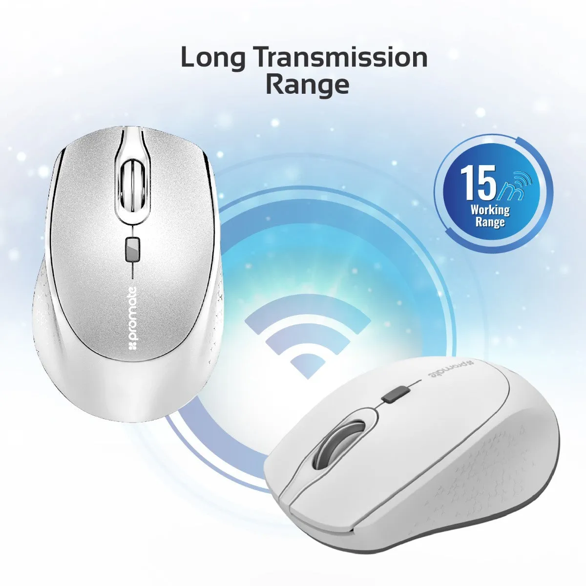 2.4GHz Wireless Optical Mouse with Precision Scrolling