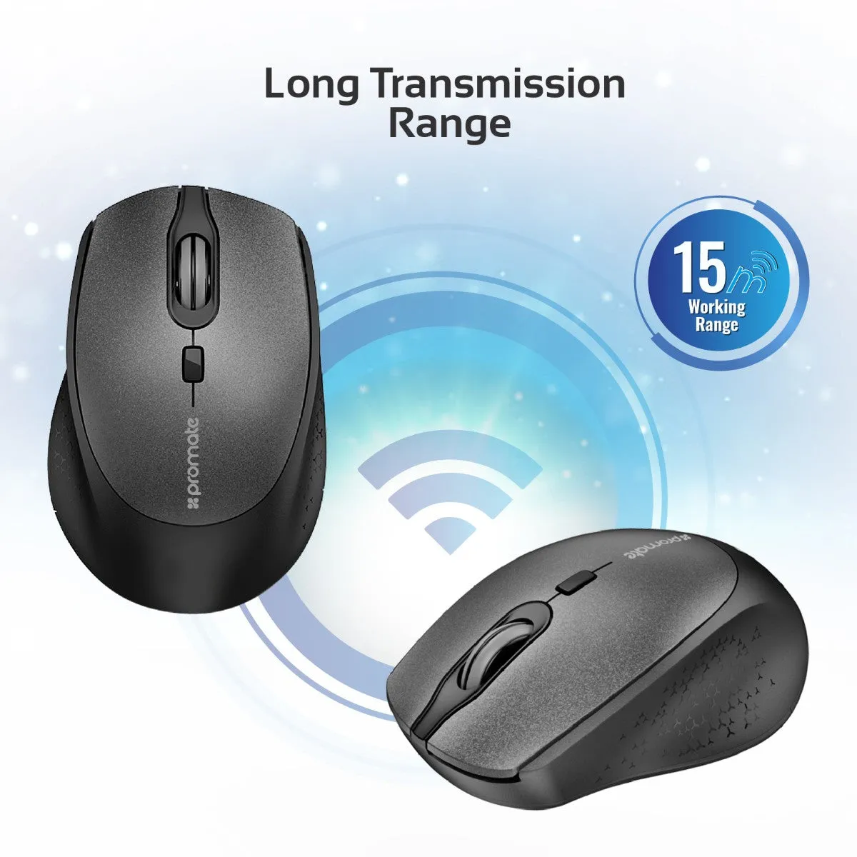 2.4GHz Wireless Optical Mouse with Precision Scrolling