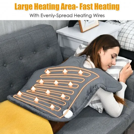 25 x 26" Electric Heating Pad w/ 6 Temperature Settings