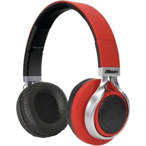 2BOOM HPBT900R HPBT900 LED Lightboom Bluetooth Stereo Headphones (Red)