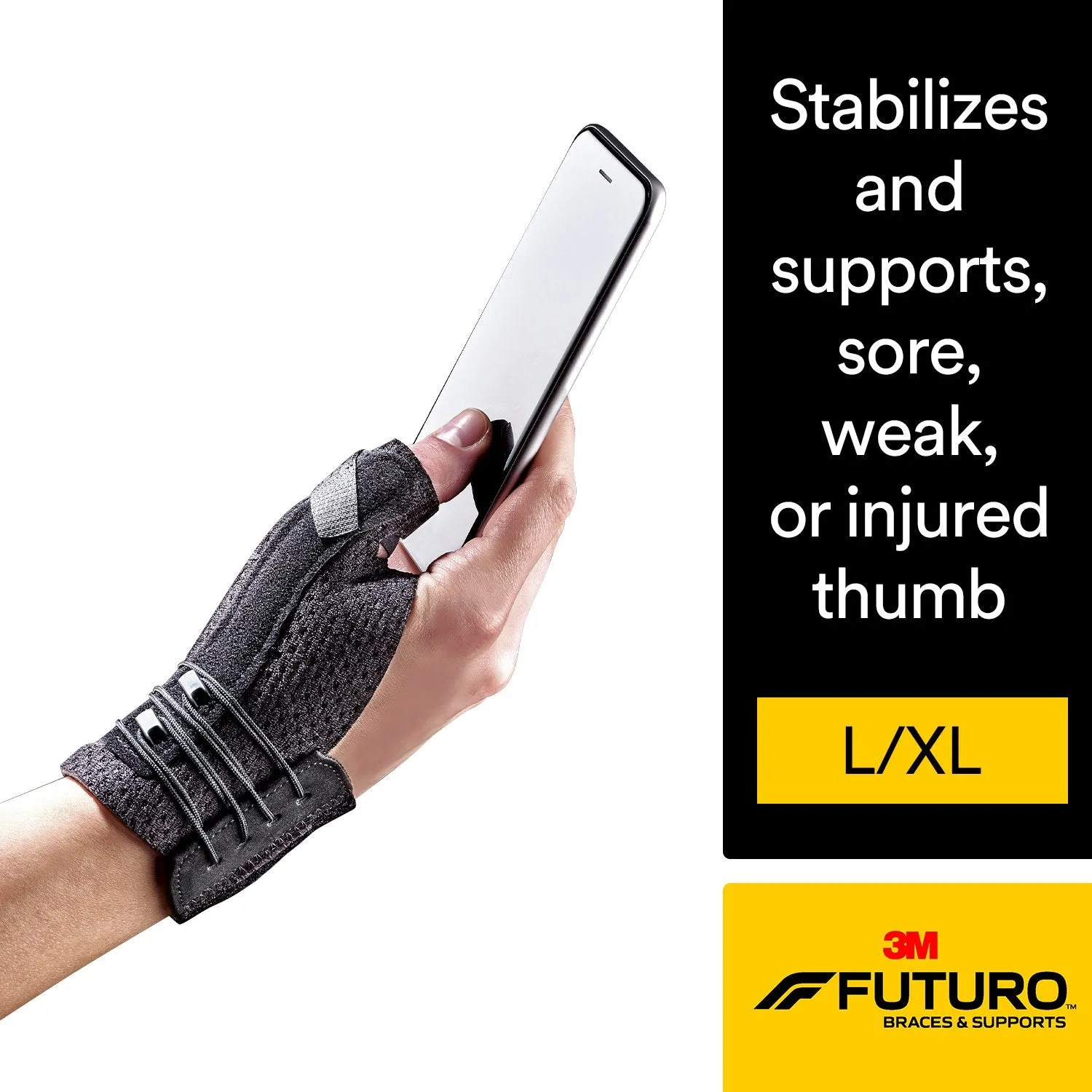 3M™ Futuro™ Deluxe Thumb Stabilizer, Large/Extra Large, 1 Each