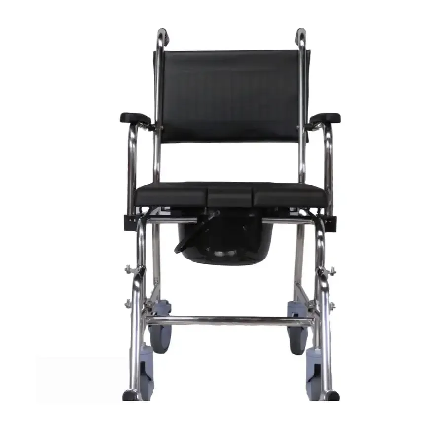 4-in-1 Deluxe Mobile Multifunction Commode & Shower Chair ( BA822 )