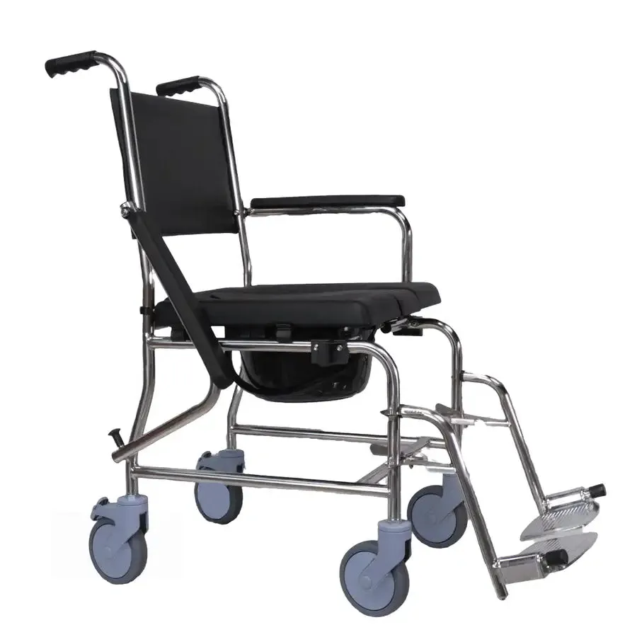 4-in-1 Deluxe Mobile Multifunction Commode & Shower Chair ( BA822 )