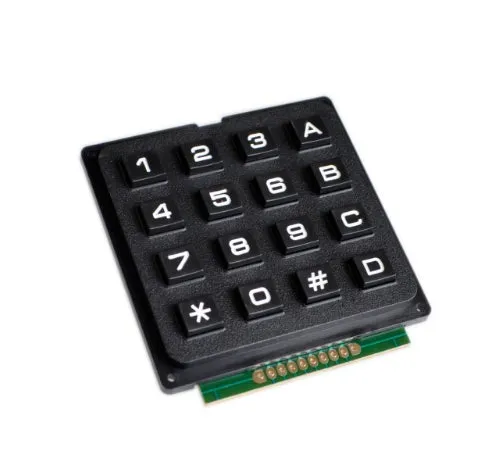 4x4 3x4 Matrix Keyboard Keypad Module Use Key PIC AVR Stamp Sml 4*4 3*4 Plastic Keys Switch for Arduino Controller