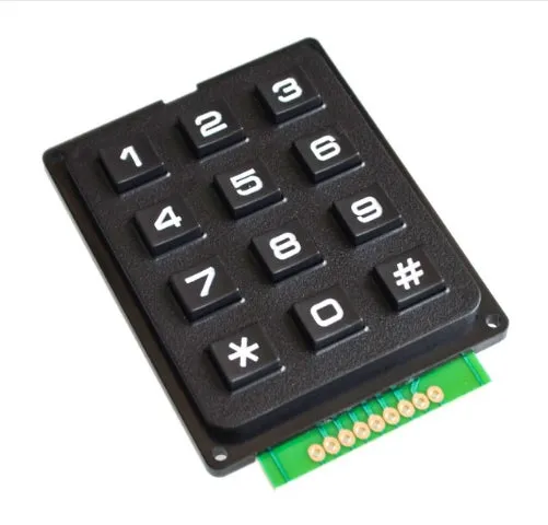 4x4 3x4 Matrix Keyboard Keypad Module Use Key PIC AVR Stamp Sml 4*4 3*4 Plastic Keys Switch for Arduino Controller