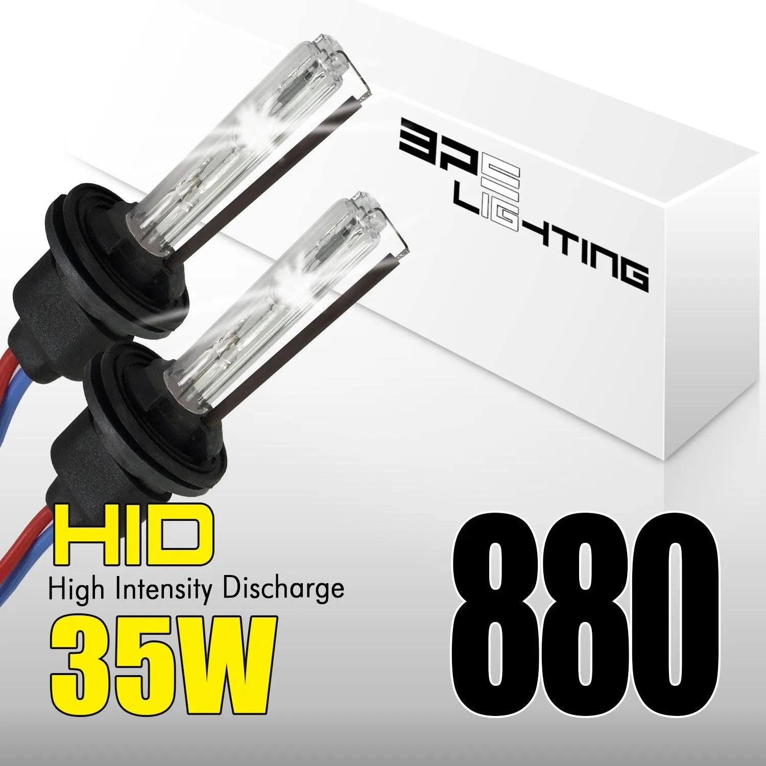 880/881 HID Xenon Bulbs Premium With Ceramic Base 35w