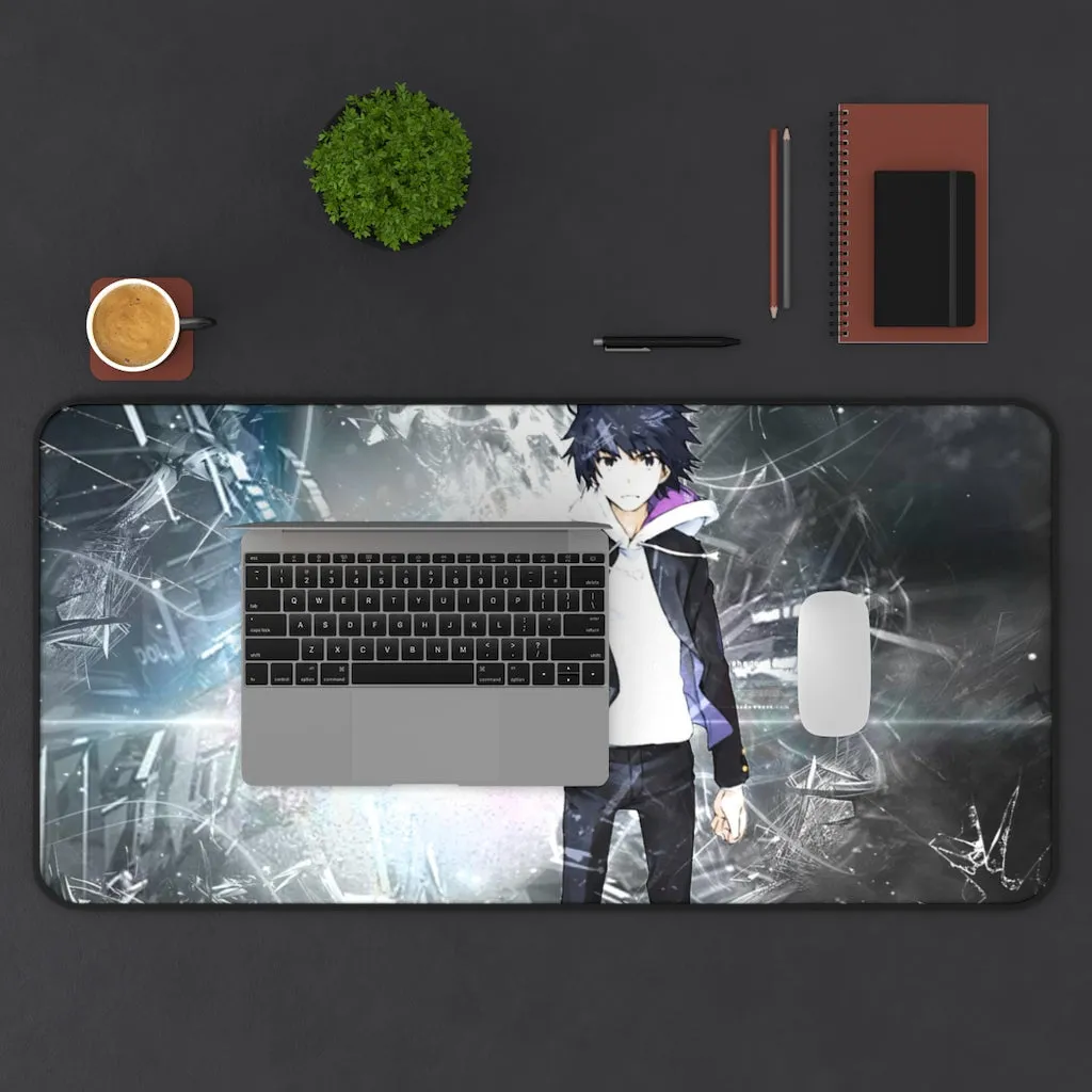 A Certain Magical Index Kamijou Touma Mouse Pad (Desk Mat)