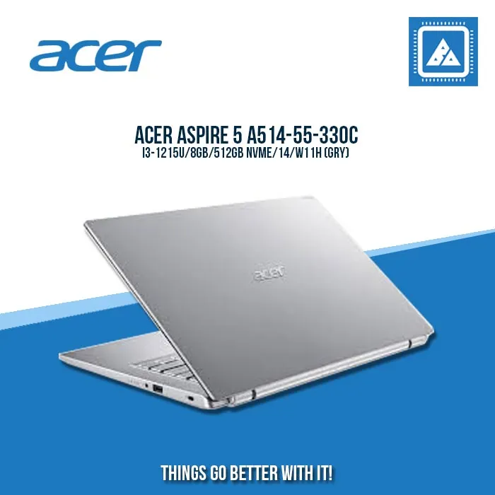 ACER ASPIRE 5 A514-55-330C I3-1215U/8GB/512GB NVME | BEST FOR STUDENTS LAPTOP