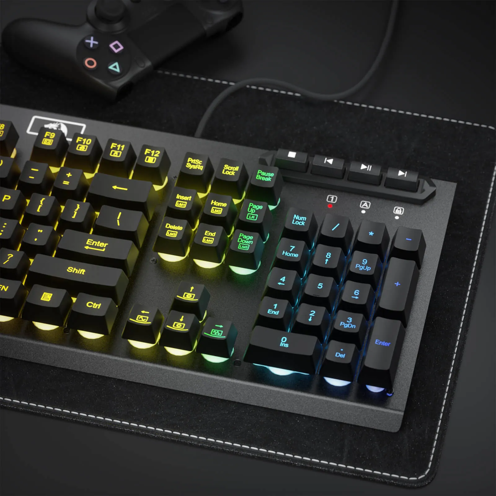 ADITYA K513 Membrane Gaming Keyboard