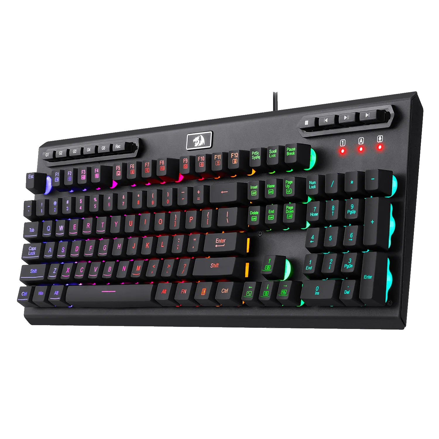 ADITYA K513 Membrane Gaming Keyboard