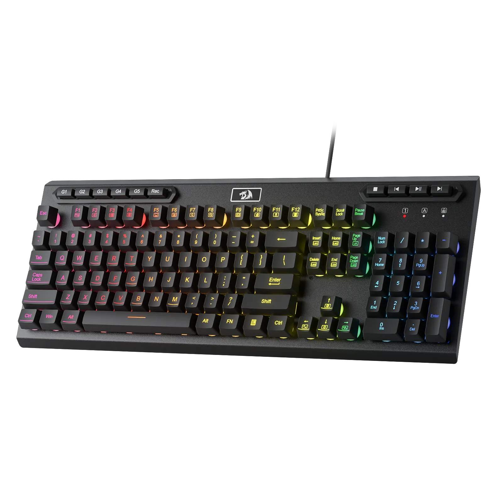 ADITYA K513 Membrane Gaming Keyboard