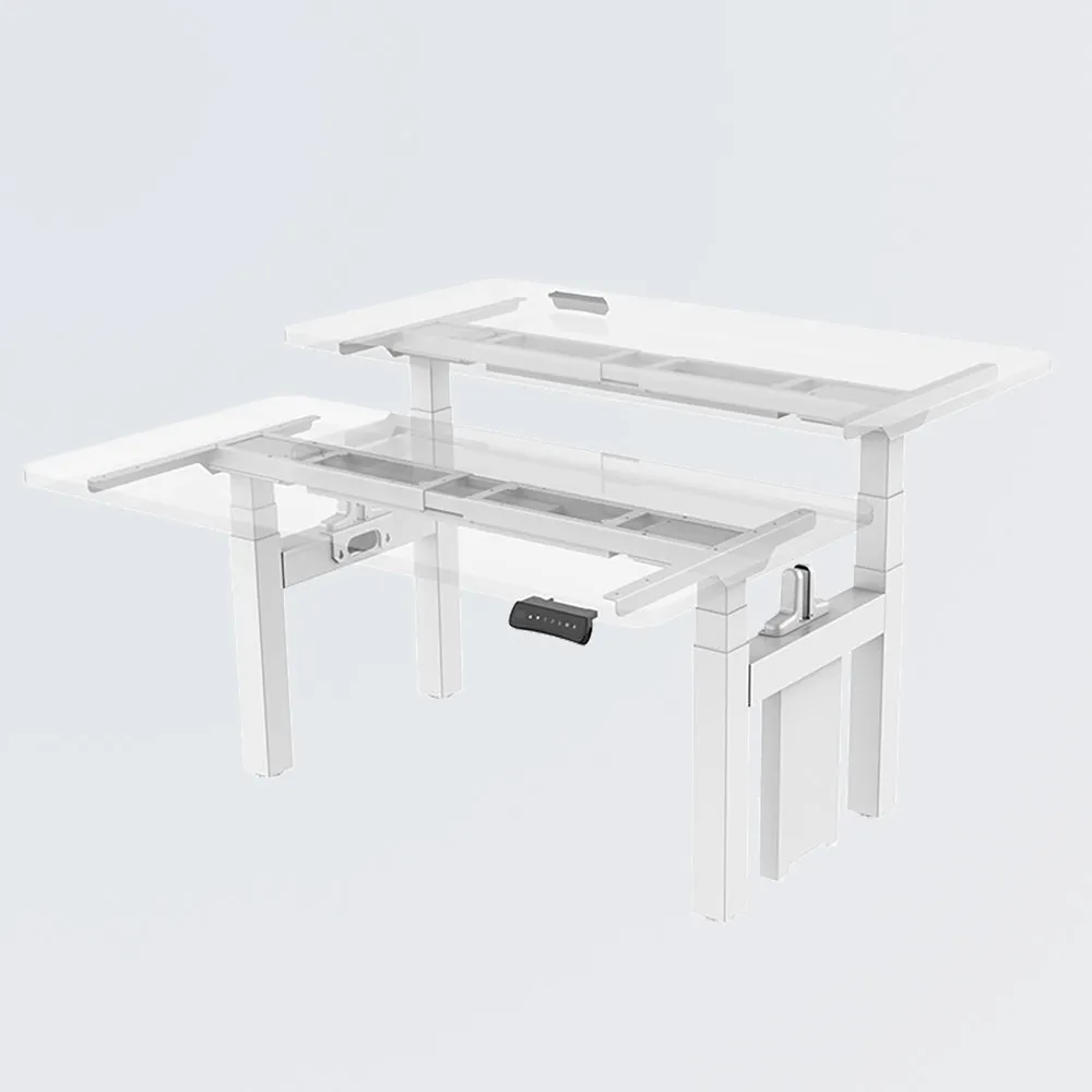 Adjustable Sit/Stand Desk - Dual Motor Frame - Face to Face