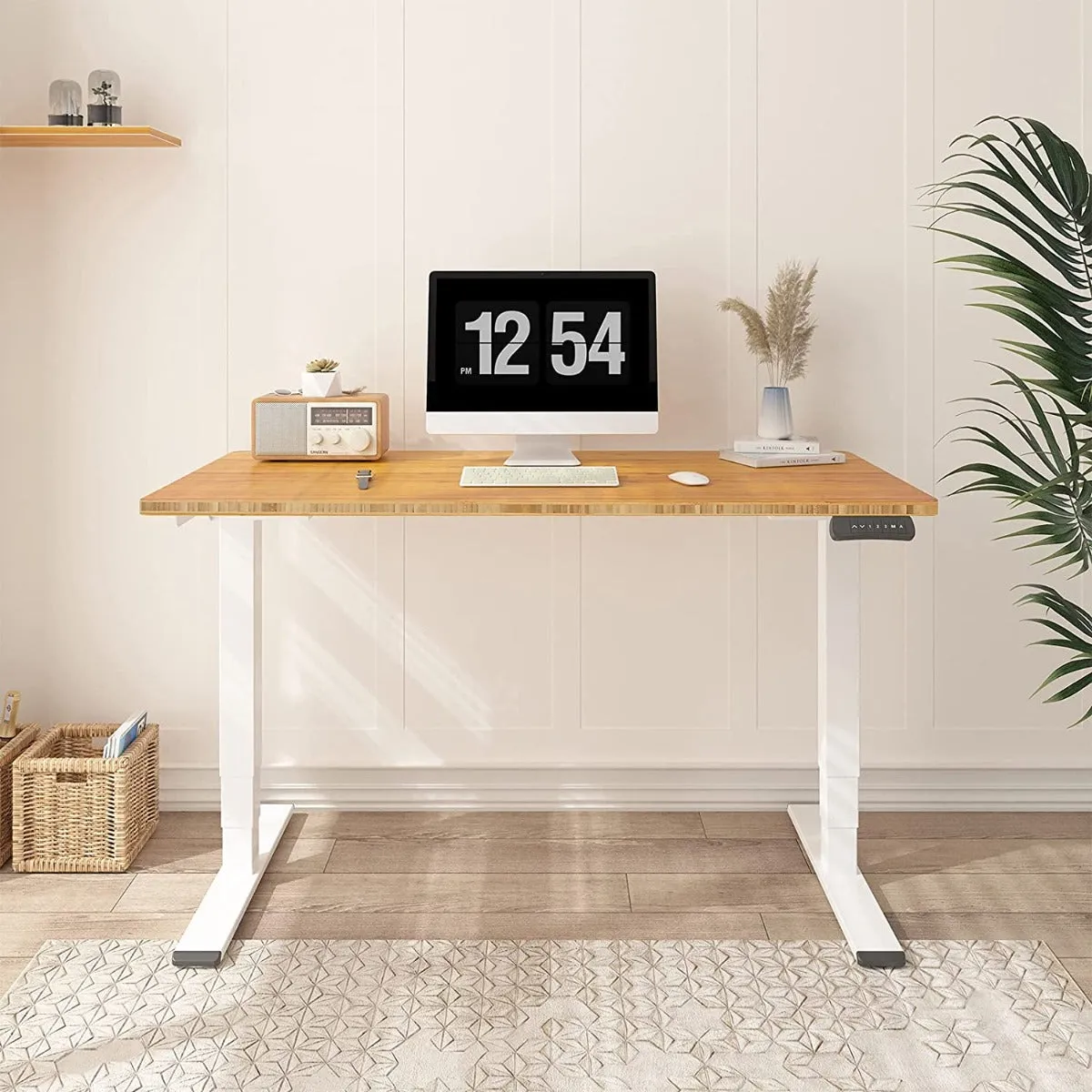 Adjustable Sit/Stand Desk - Dual Motor Frame - Humb