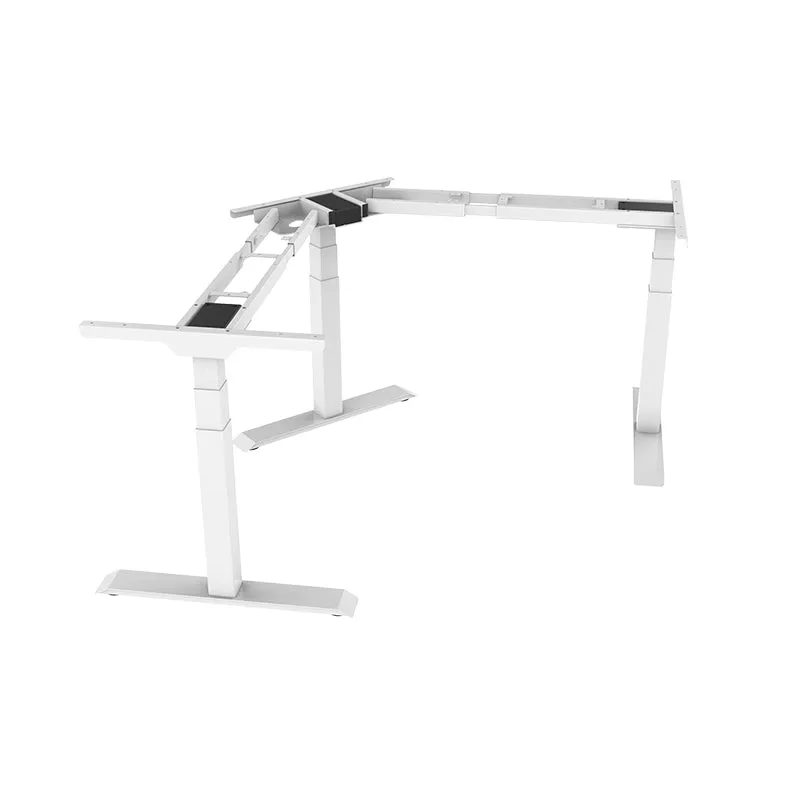 Adjustable Sit/Stand Desk - Triple Motor Frame - Corner Desk