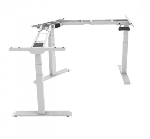 Adjustable Sit/Stand Desk - Triple Motor Frame - Corner Desk