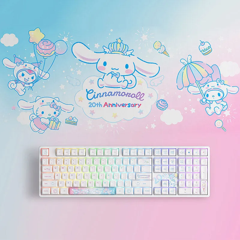 Akko Cinnamoroll 20th Anniversary 3108RF Wireless Mechanical Keyboard