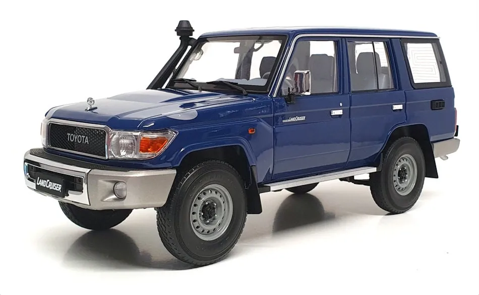 Almost Real 1/18 Scale 870101 - Toyota Land Cruiser 70 Series (J76) - Blue