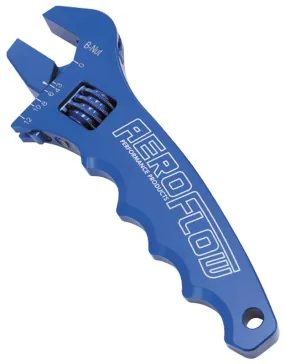 Aluminium Adjustable Grip Spanner - Blue AF98-2003