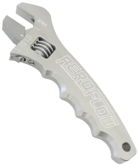 Aluminium Adjustable Grip Spanner - Silver AF98-2003S