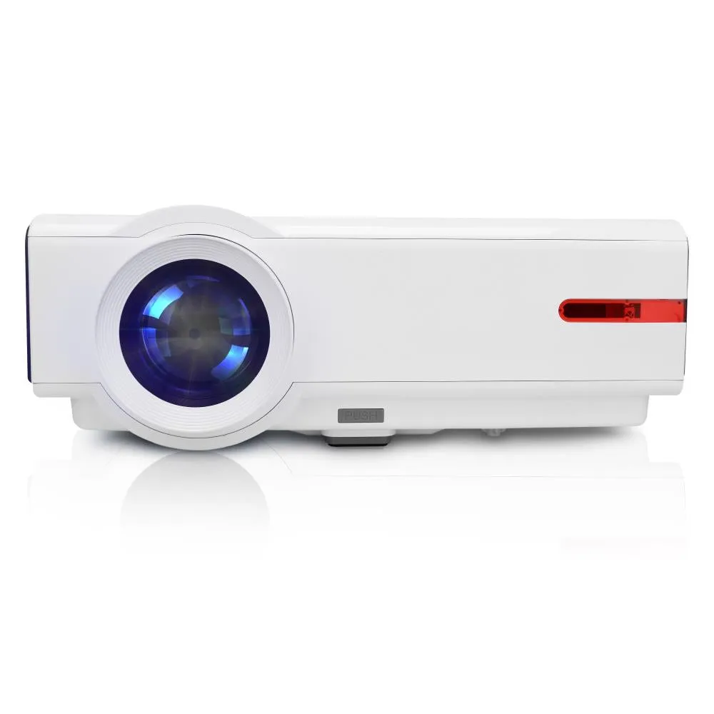 Android Hd Home Theater Smart Projector, Wi-Fi Web Browsing, App Download, Up To 160'' Display, 1080P Support (Mac & Pc Compatible)