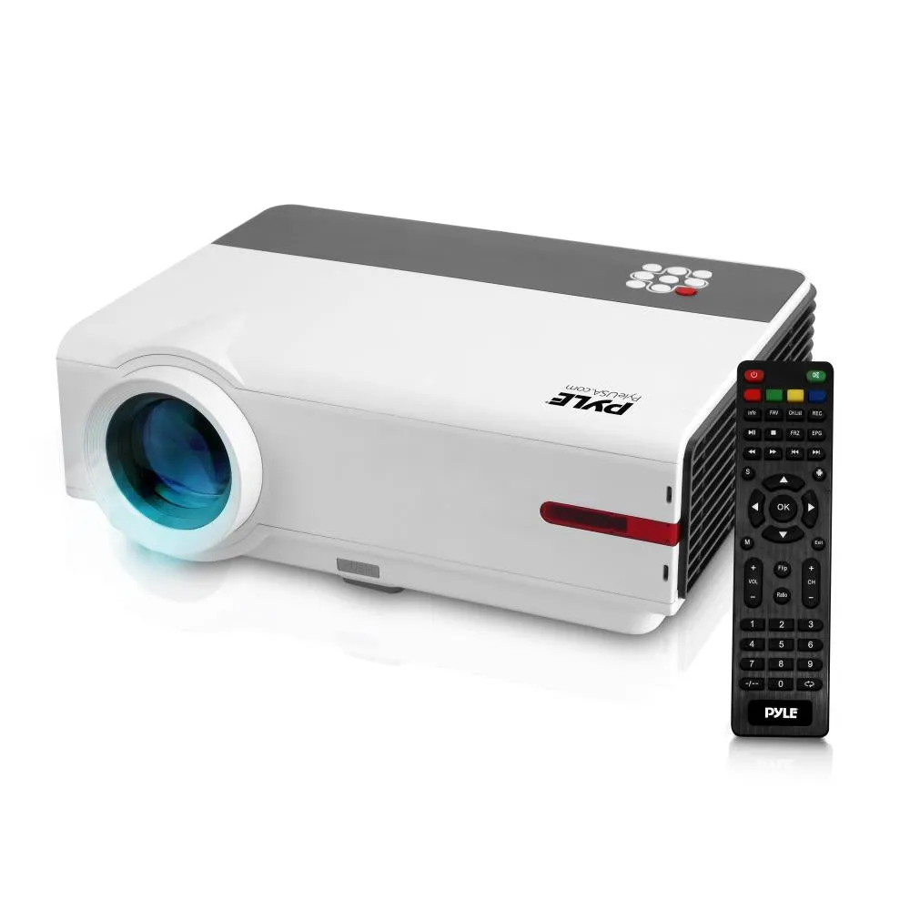 Android Hd Home Theater Smart Projector, Wi-Fi Web Browsing, App Download, Up To 160'' Display, 1080P Support (Mac & Pc Compatible)