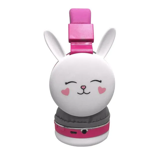 Animal Bluetooth Headphones 3D So CUTE!  Pig, Cat, Rabbit Wireless Music or Gaming Headset Gaming for Mobile Phone MP3 PC*