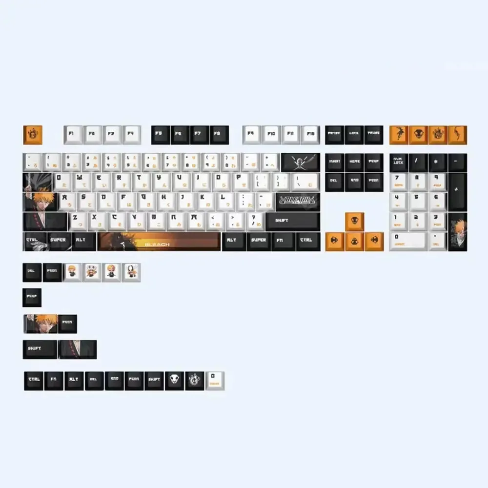 Anime Bleach 128 Key Keycaps