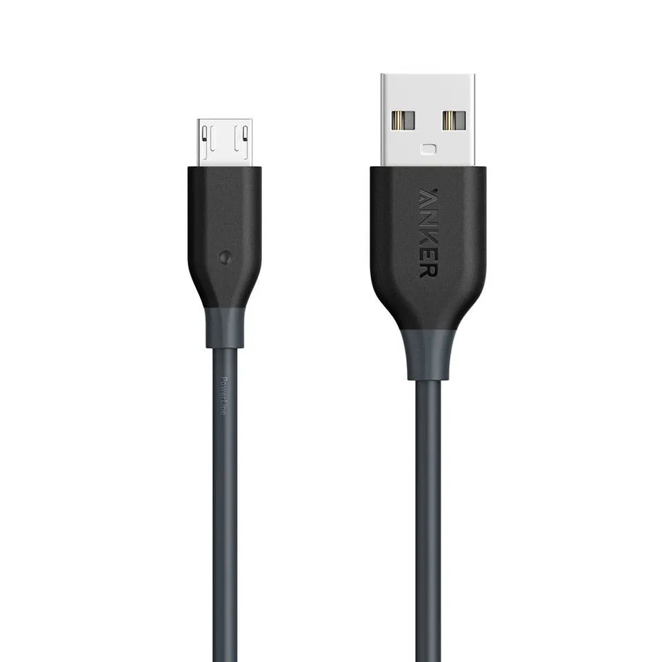 Anker PowerLine Micro 6ft/1.8m - Black A8133H12