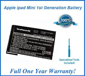 Apple iPad Mini 1st Generation Battery with Special Installation Tools