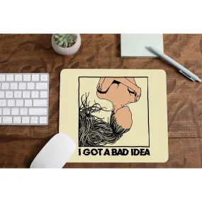 Ariana Grande Mousepad - Bad Idea