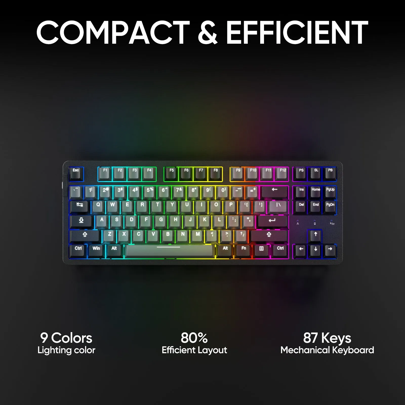 Arzopa K87 RGB Mechanical Gaming Keyboard