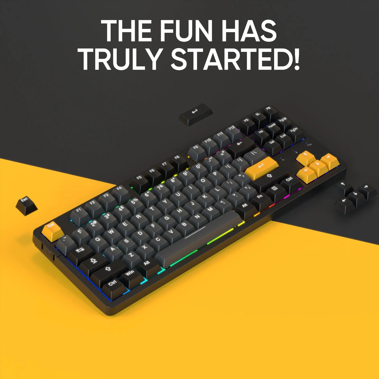 Arzopa K87 RGB Mechanical Gaming Keyboard