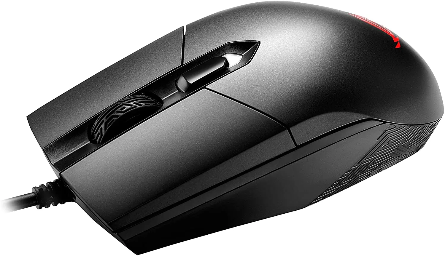 ASUS ROG Strix Impact | Wired Ambidextrous Optical Gaming Mouse for PC | Ergonomic Design, Ultimate Comfort | Non-Slip Grip | Aura Sync RGB, Armoury II