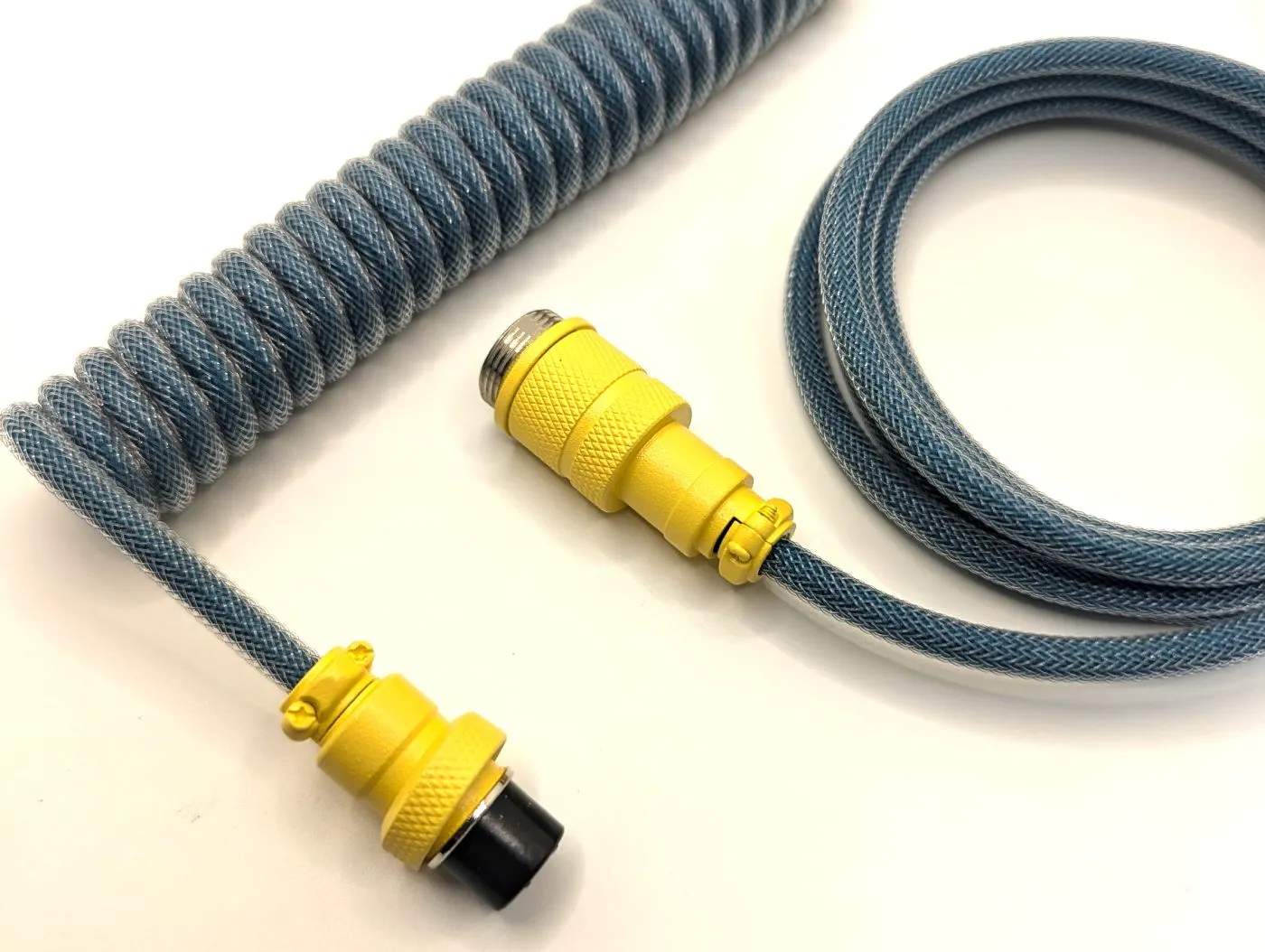 Ausmodshop Coiled Keyboard Cable - Cyclops