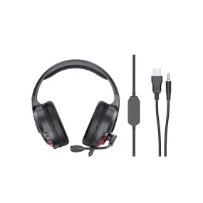 Awei Wired Gaming Headphones 3.5Mm Plug Gamer Laptop Headset Surround Sound With Mic For P