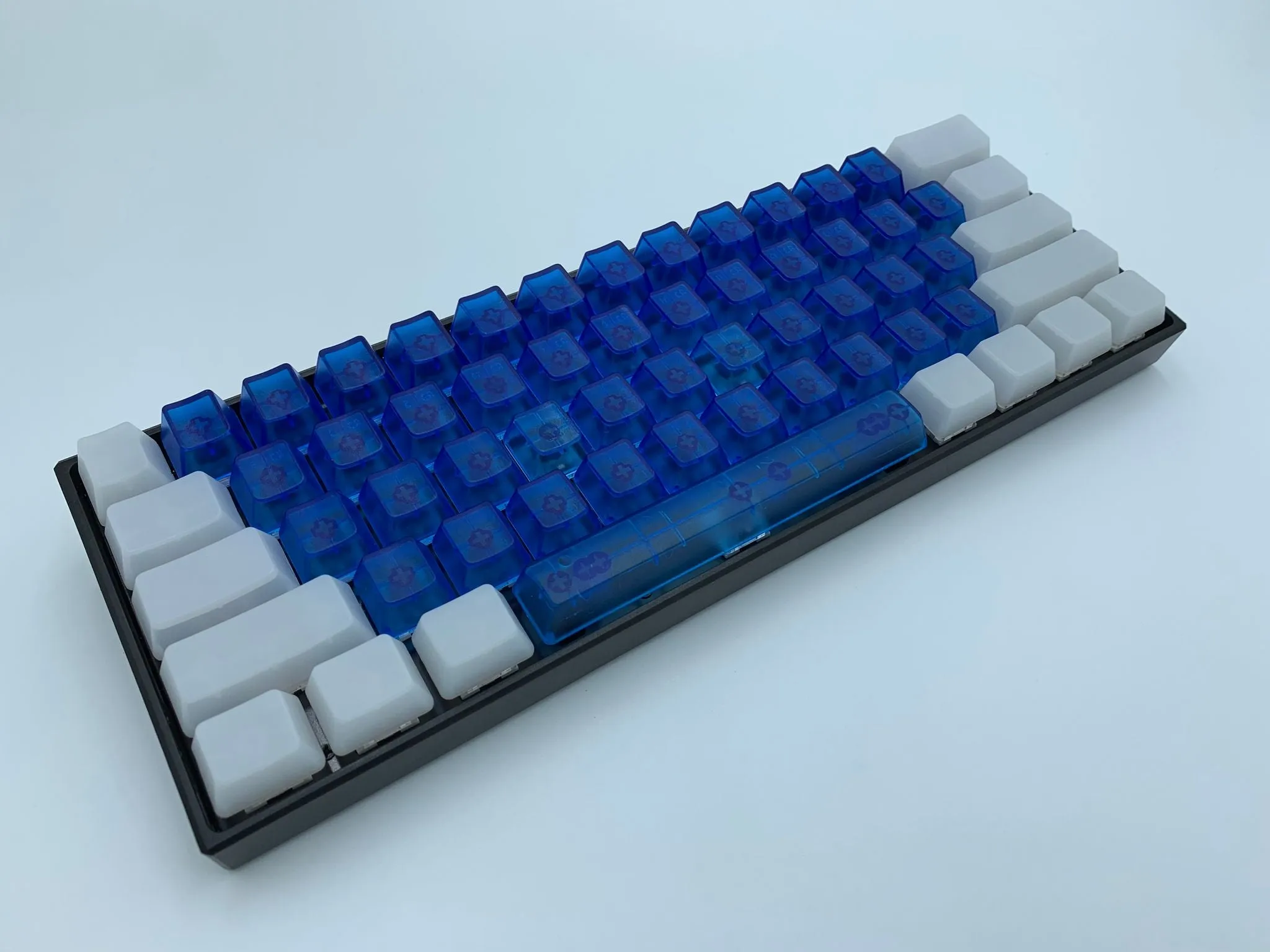 Blue Keycap Set (Translucent)