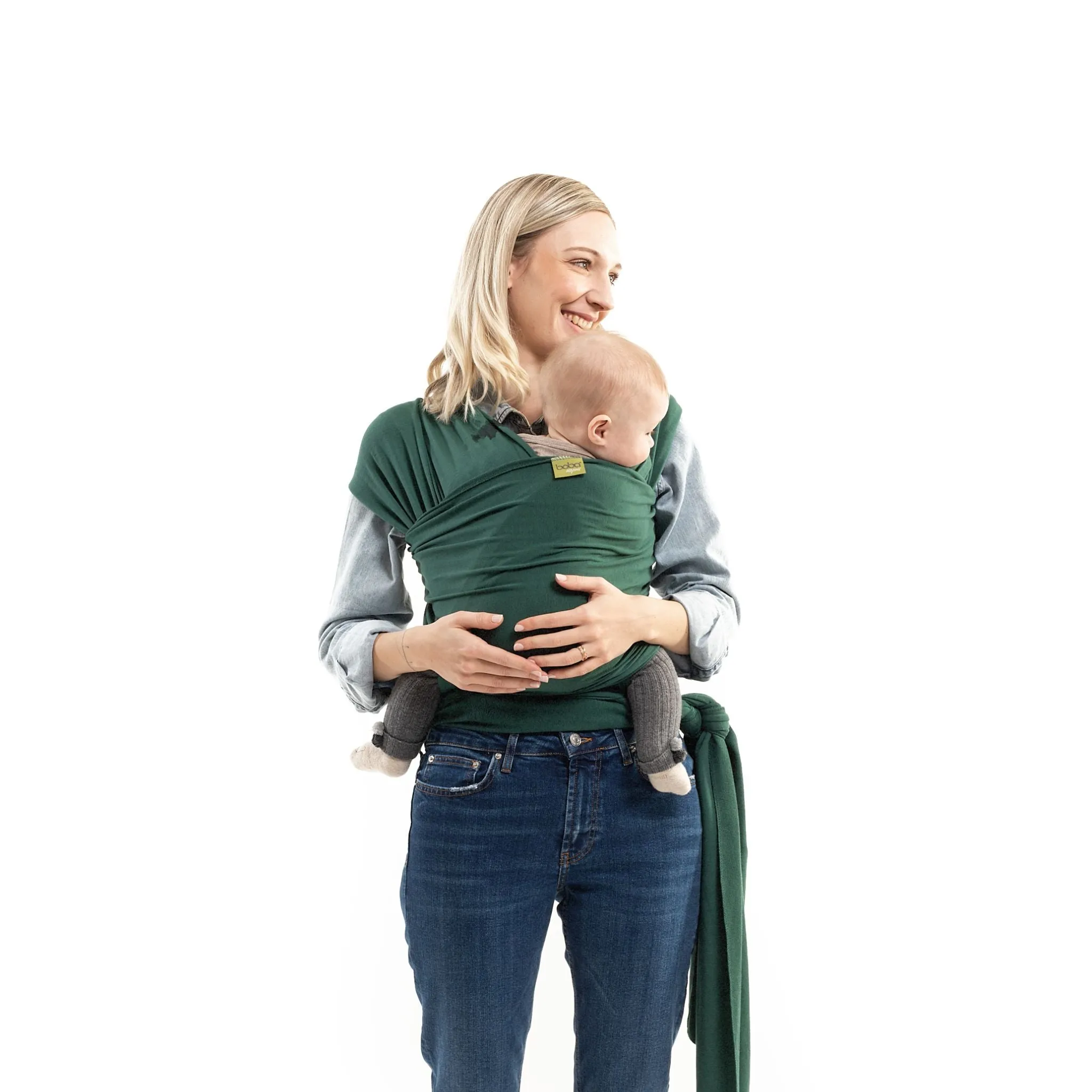 Boba Organic Serenity Wrap Baby Carrier - Rainforest