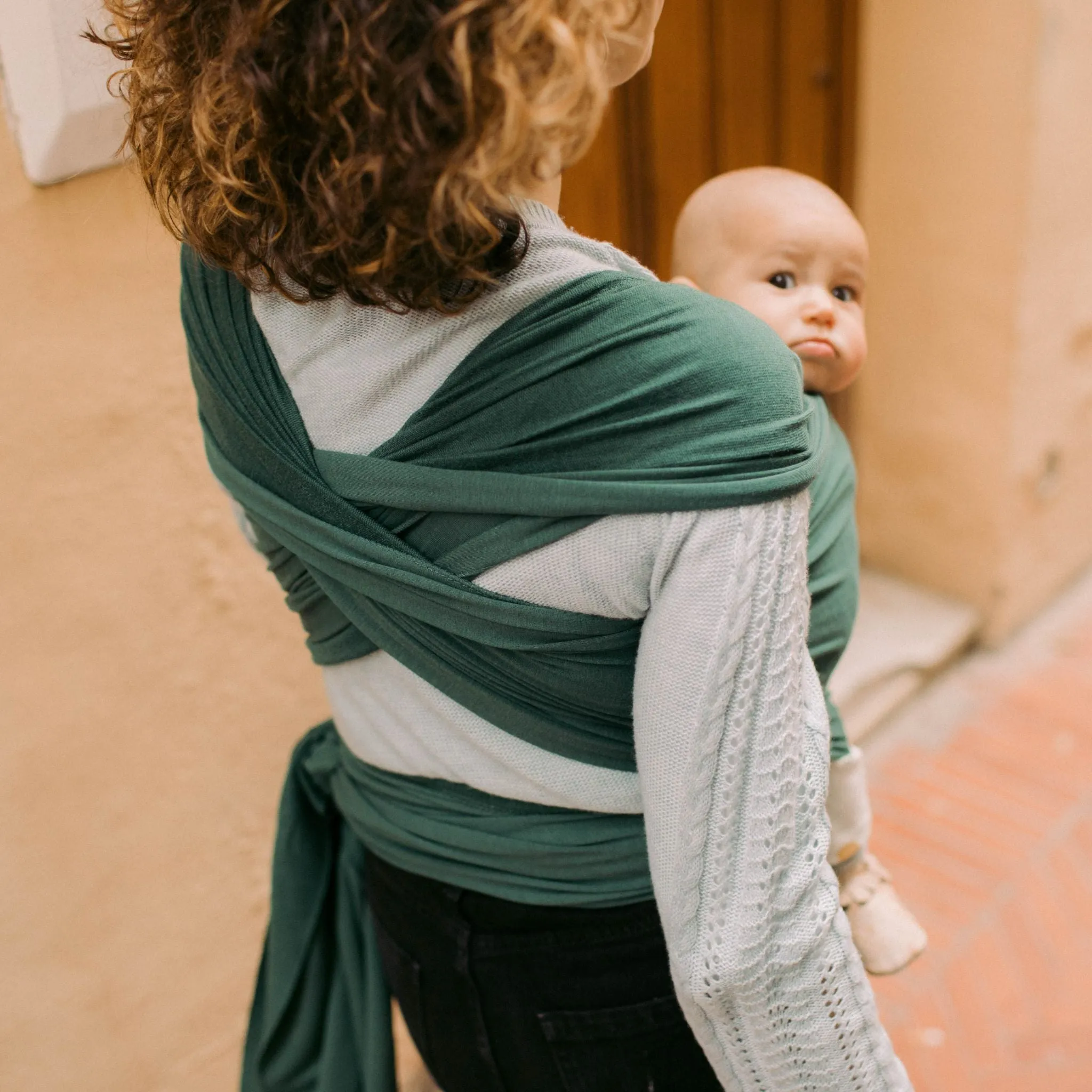 Boba Organic Serenity Wrap Baby Carrier - Rainforest