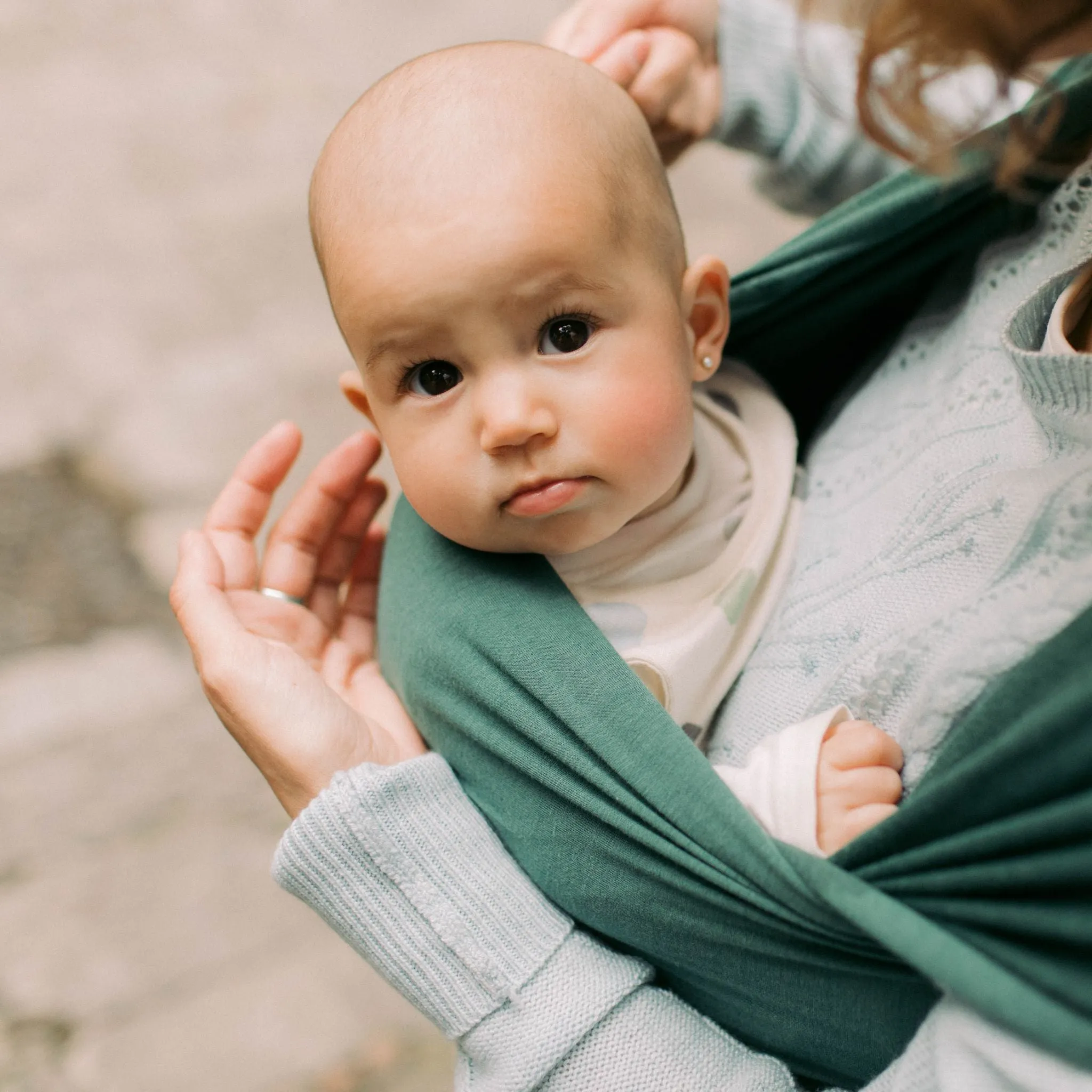 Boba Organic Serenity Wrap Baby Carrier - Rainforest