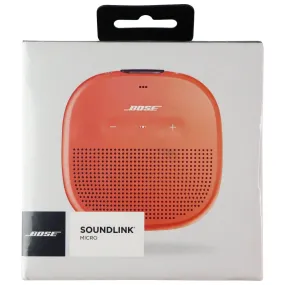 Bose SoundLink Micro - Portable Bluetooth Speaker (Waterproof) - Bright Orange