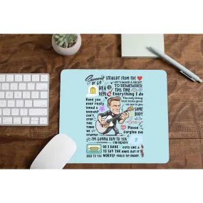 Bryan Adams Mousepad - Everything I Doodle