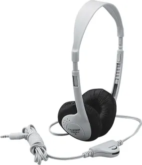 Califone 3060AVS Multimedia Stereo Headphones (Silver)