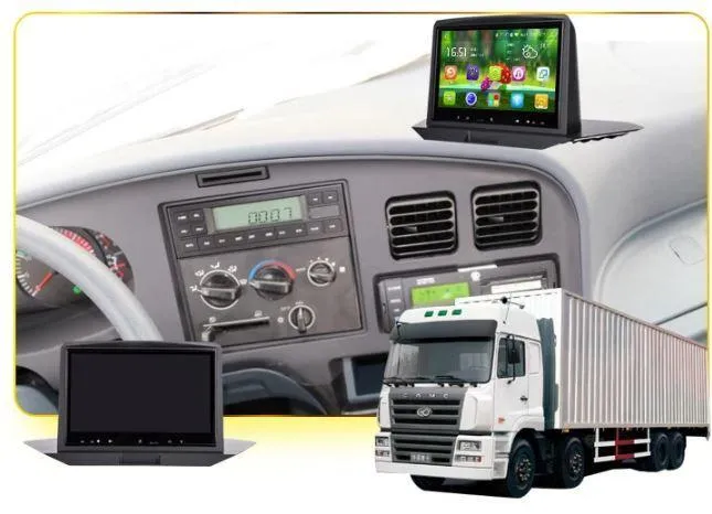 Car Dealz 10.2" Android 10.0 Truck Bus Van Heavy Vehicle Navigation w CAM In Dash